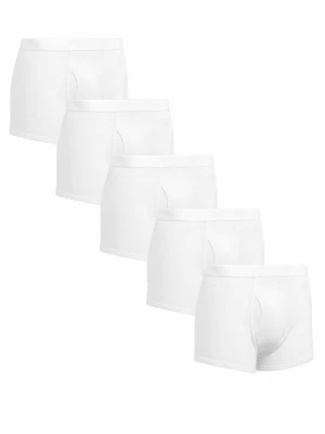 Bokserki z krótkimi nogawkami Marks & Spencer biały