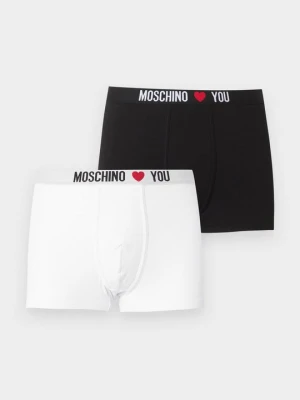 Bokserki z krótkimi nogawkami MOSCHINO czarny