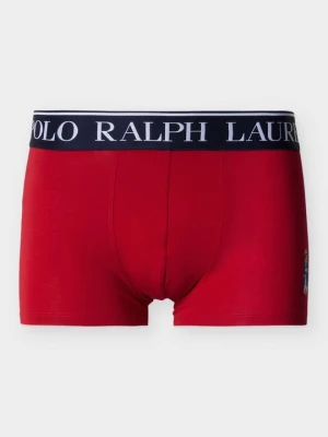 Bokserki z krótkimi nogawkami Polo Ralph Lauren ciemnoczerwony