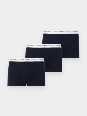 Bokserki z krótkimi nogawkami Tommy Hilfiger granatowy