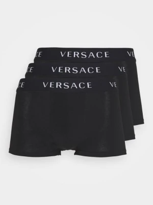 Bokserki z krótkimi nogawkami Versace czarny