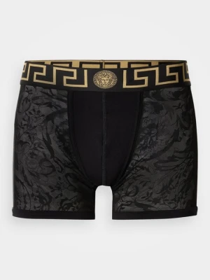 Bokserki z krótkimi nogawkami Versace czarny