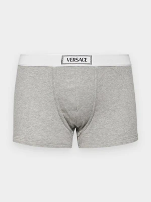 Bokserki z krótkimi nogawkami Versace szary