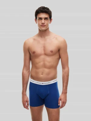 Bokserki z mieszanki bawełny w zestaw 3 szt. model '3P BOXER BRIEF' Tommy Hilfiger Zielony