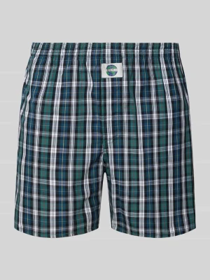 Bokserki z naszywką z logo i elastycznym pasem Deal