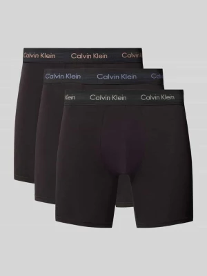 Obcisłe bokserki z paskiem z logo w zestawie 3 szt. Calvin Klein Underwear