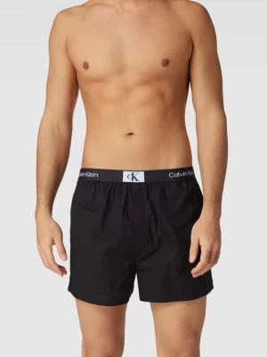 Bokserki z paskiem z logo w zestawie 3 szt. model ‘BOXER SLIM’ Calvin Klein Underwear