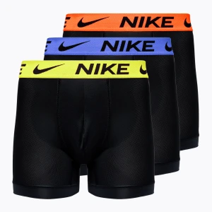 Bokserki męskie Nike  Dri-FIT ADV Micro Brief 3 pary hyper black/total orange