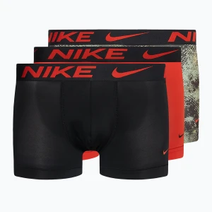 Bokserki męskie Nike Dri-Fit Essential Micro Trunk 3 pary cromson/team orange/black