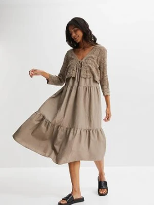 Bolerko ażurowe bonprix