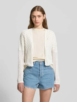 Bolerko o kroju regular fit z ażurowej dzianiny model ‘NOLA’ Only