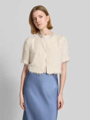 bolerko o kroju regular fit z drobnymi frędzlami s.Oliver BLACK LABEL