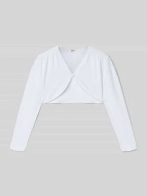 Bolerko o kroju regular fit z mieszanki bawełny s.Oliver RED LABEL