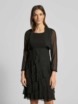 Bolerko z szyfonu Swing