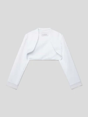 Bolerko z tkanym wzorem Weise