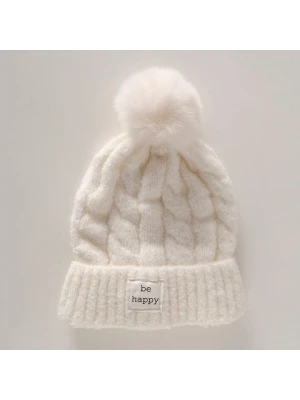 Boltze Czapka "Elly" w kolorze kremowym rozmiar: onesize