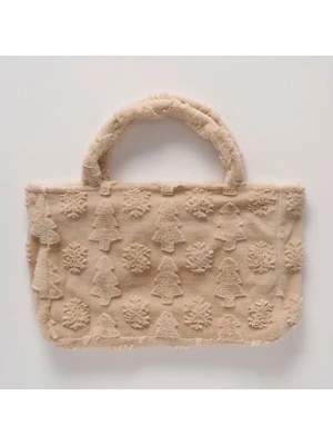 Boltze Shopper bag "Naina" w kolorze beżowym - 30 x 10 cm rozmiar: onesize