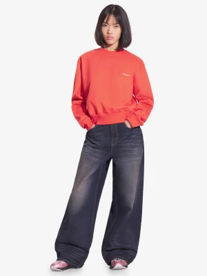 Bomb bluza bez kaptura damska czerwona Prosto