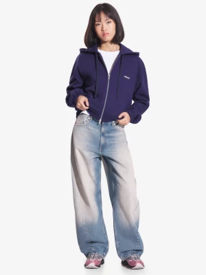 Bomb bluza z kapturem damska granatowa Prosto