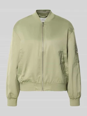 Bomberka krój regular fit z kołnierzem typu college s.Oliver RED LABEL