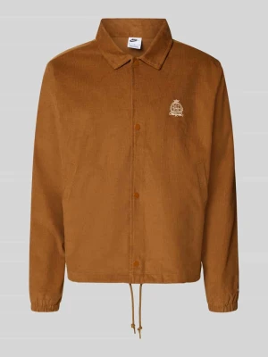 Bomberka o kroju loose fit z czystej bawełny Nike Camel