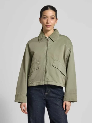 Bomberka o kroju oversized z czystej bawełny Marc O'Polo