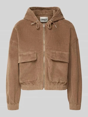 Bomberka o kroju oversized z mieszanki bawełny model ‘KENZIE’ Only