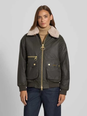 Bomberka o kroju regular fit z czystej woskowanej bawełny model ‘MAXINE’ Barbour