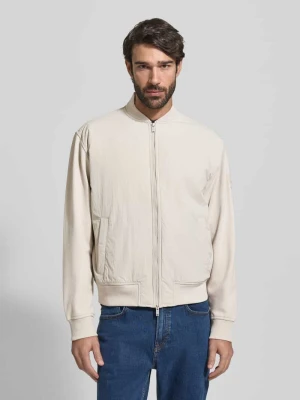 Bomberka o kroju regular fit z dodatkiem bawełny model ‘ZE_SMARTCORE’ Boss Orange