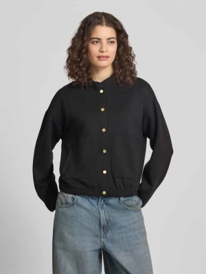 bomberka o kroju regular fit z dodatkiem wiskozy model 'TALIA' Pieces