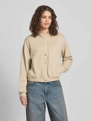 bomberka o kroju regular fit z dodatkiem wiskozy model 'TALIA' Pieces