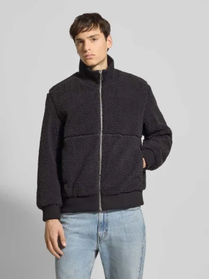 Bomberka o kroju regular fit z imitacji futra model ‘RAY’ Only & Sons