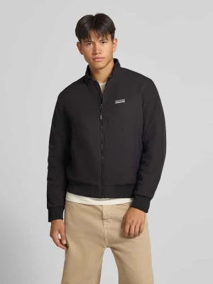 bomberka o kroju regular fit z logo model 'BROOKLYN' Jack&Jones czarny