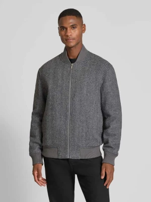 Bomberka o kroju regular fit z mieszanki wełny model ‘JENS’ Selected Homme