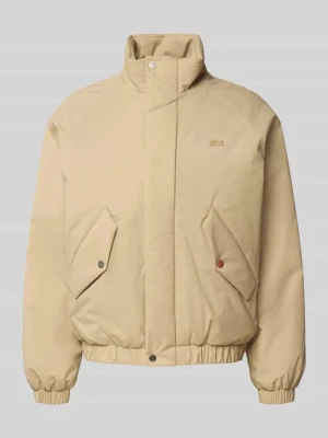 Bomberka o kroju regular fit ze stójką Lacoste