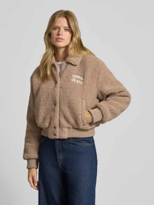 Bomberka o kroju relaxed fit z futerka Tommy Jeans