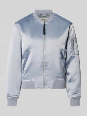 bomberka w kroju regular fit ze stójką model 'Beth' khujo