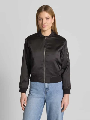 bomberka w kroju regular fit ze stójką model 'Beth' khujo