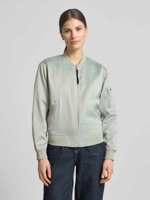 bomberka w kroju regular fit ze stójką model 'Beth' khujo