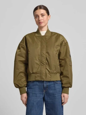 Bomberka w kroju regular fit ze stójką Model 'Helga' My Essential Wardrobe