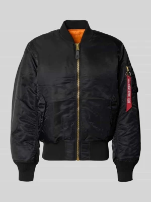 Bomberka w kroju regular fit ze stójką Model 'Heritage' alpha industries