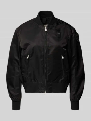 bomberka z kieszeniami zapinane na zamek błyskawiczny model 'LAURIE' Blauer Usa