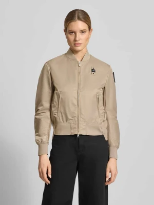 bomberka z kieszeniami zapinane na zamek błyskawiczny model 'LAURIE' Blauer USA