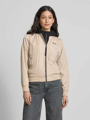 Bomberka z nadrukiem z logo model ‘SEEAM’ khujo