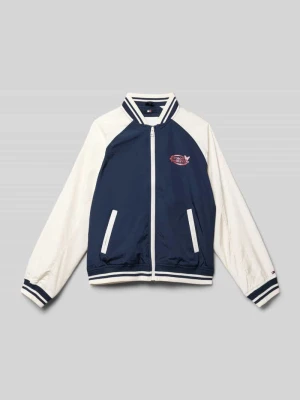 Bomberka z nadrukiem z logo Tommy Hilfiger Teens