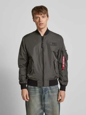 Bomberka z naszywką z logo alpha industries