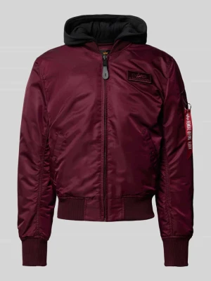 Bomberka z naszywką z logo alpha industries