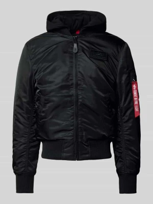 Bomberka z naszywką z logo alpha industries