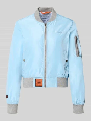 bomberka z naszywką z logo i kieszenią zapinaną na zamek błyskawiczny na rękawie Original Bombers