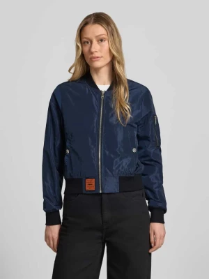 bomberka z naszywką z logo i kieszenią zapinaną na zamek błyskawiczny na rękawie Original Bombers